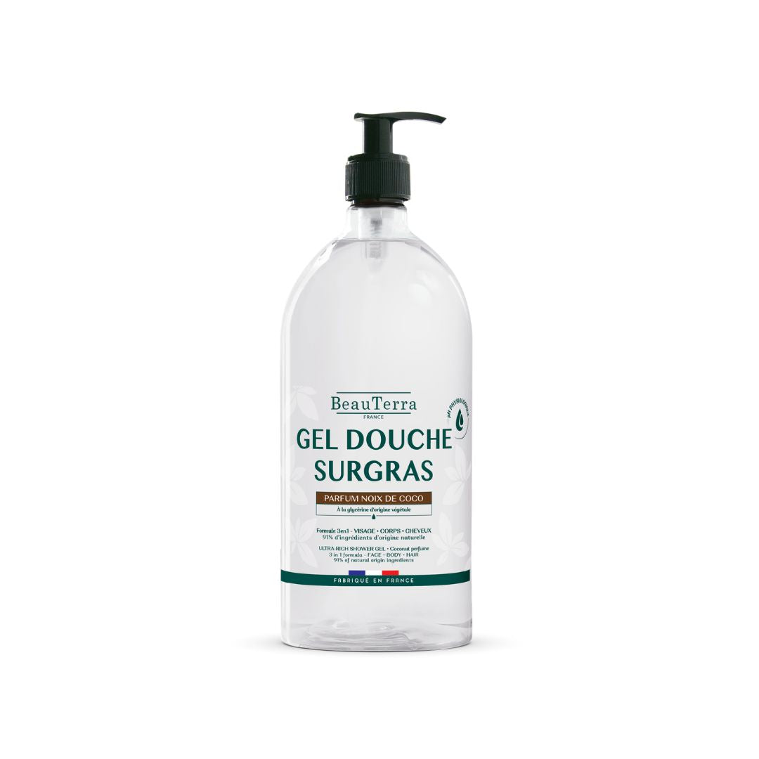 BeauTerra KOKOSRIEKSTU DUŠAS GELS 1L