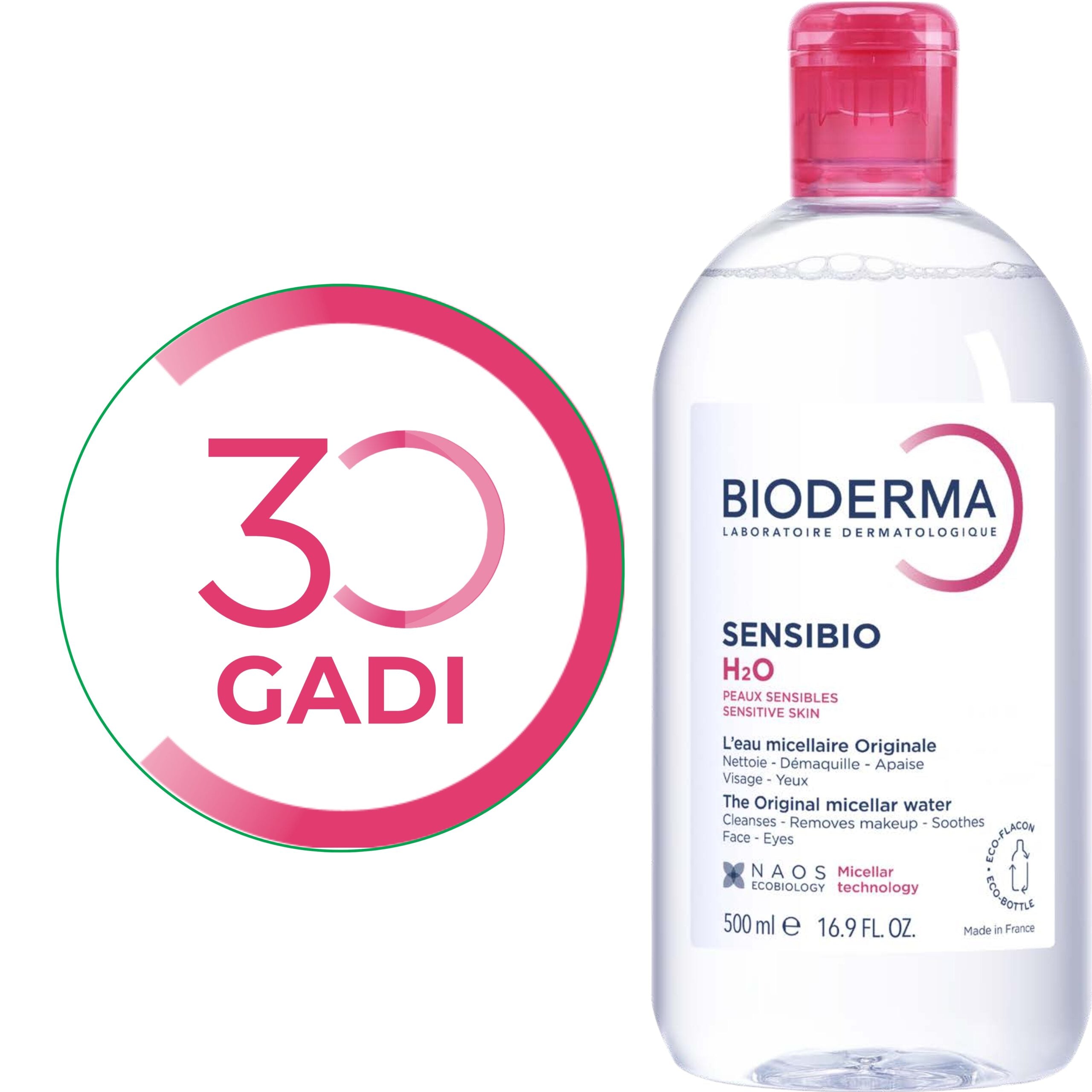 BIODERMA Sensibio H2O 30 gadi
