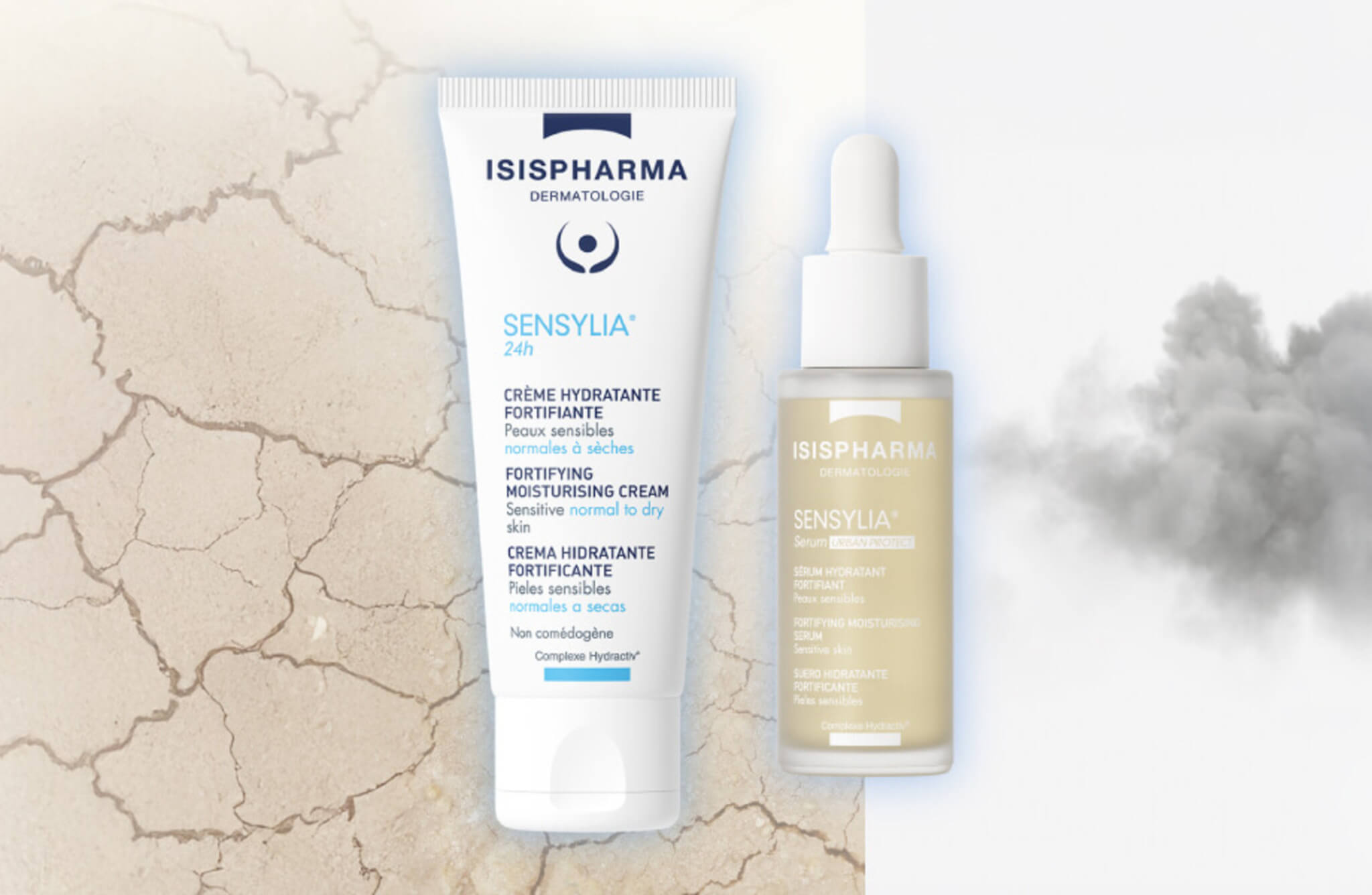 JAUNUMS no ISISPHARMA - inovācija dehidrētai ādai