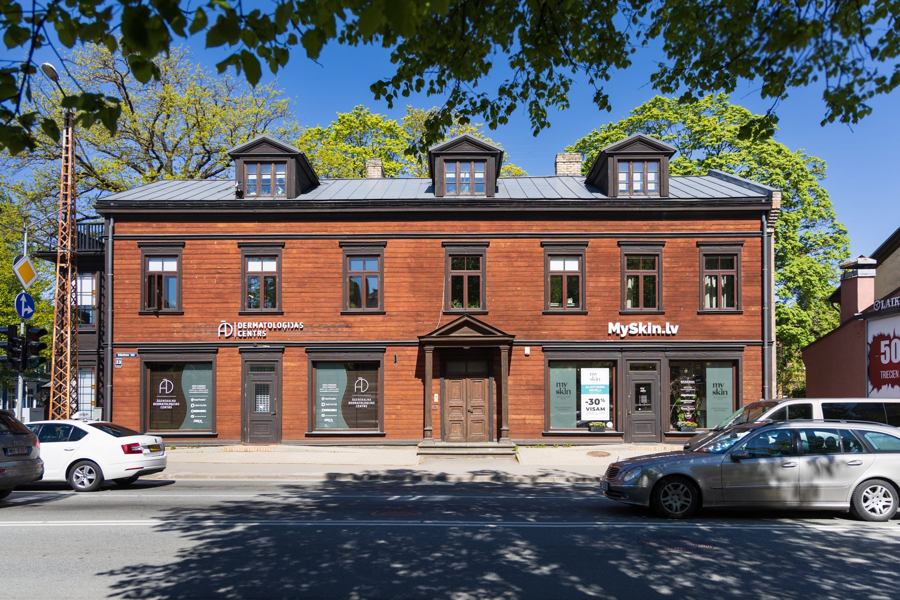 MySkin ādas veselības un skaistuma mājas Rīgā, Kalnciema ielā 33! 