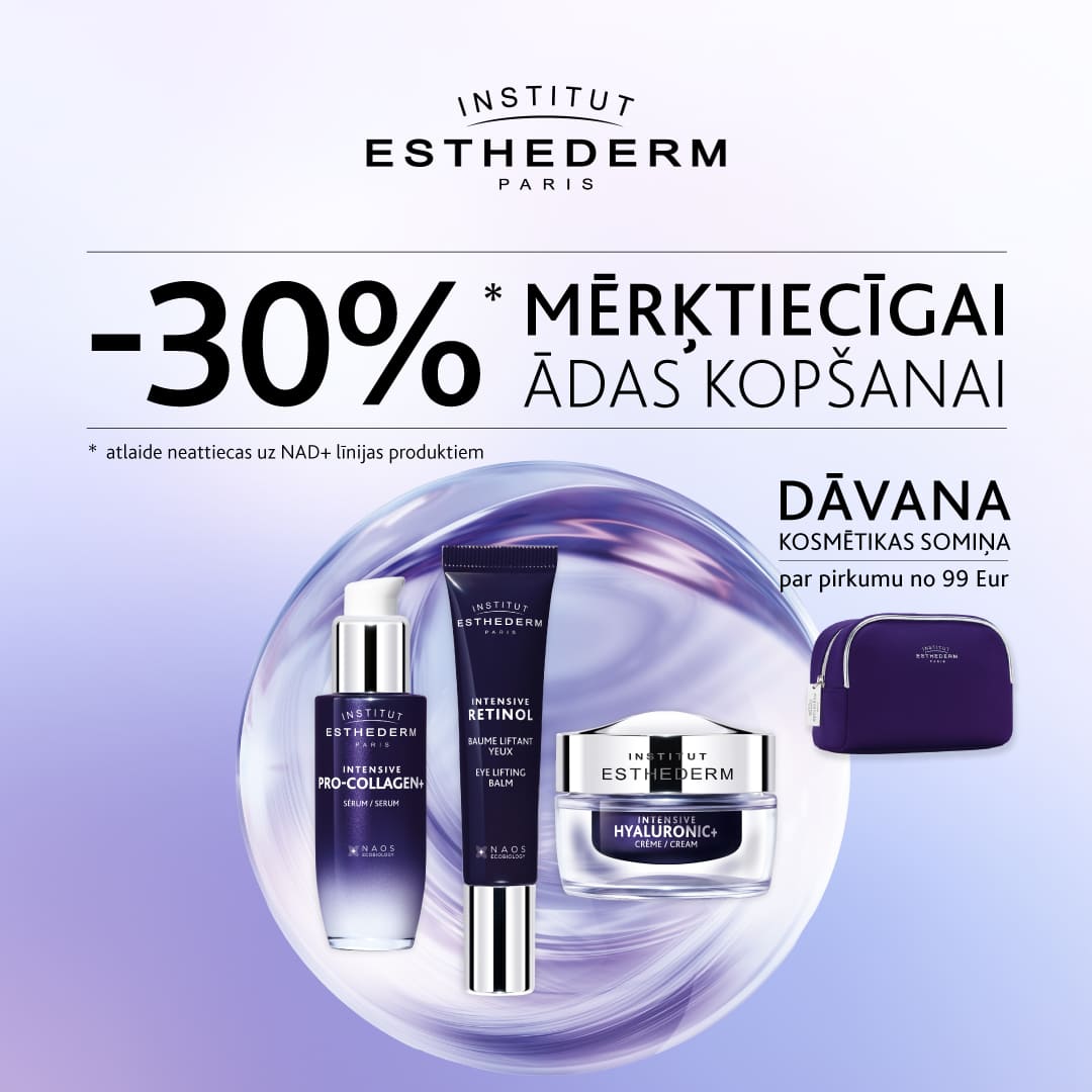 INTENSIVE līnijai -30% + dāvana pie pirkuma