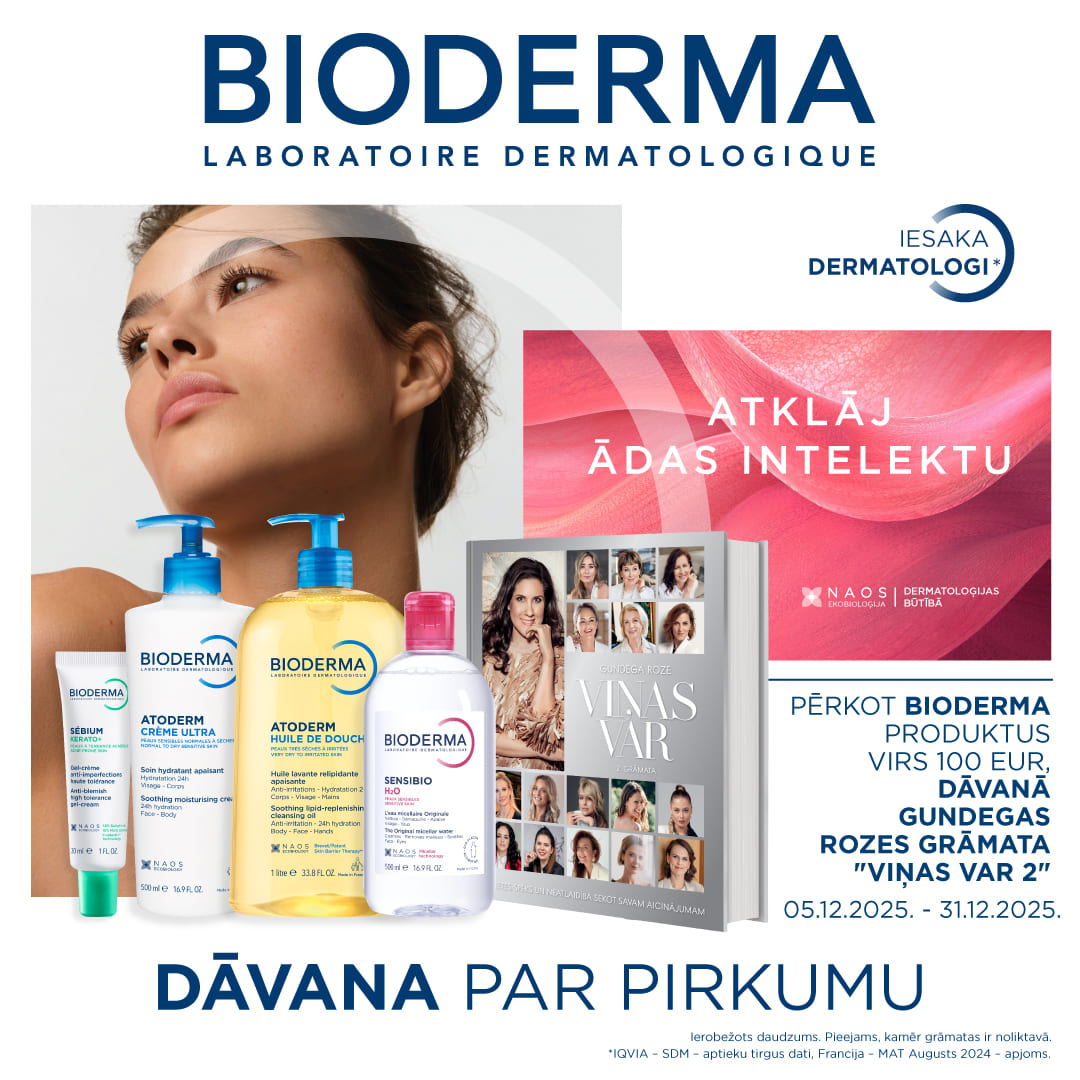 Bioderma akcija - "Viņas var 2"