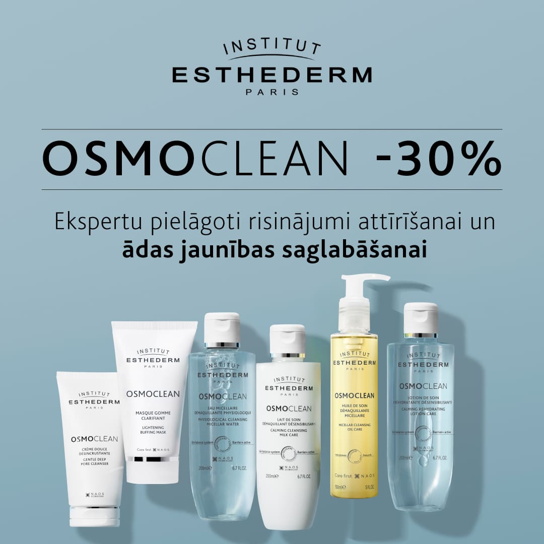 Institut Esthederm Osmoclean līnijai -30%!