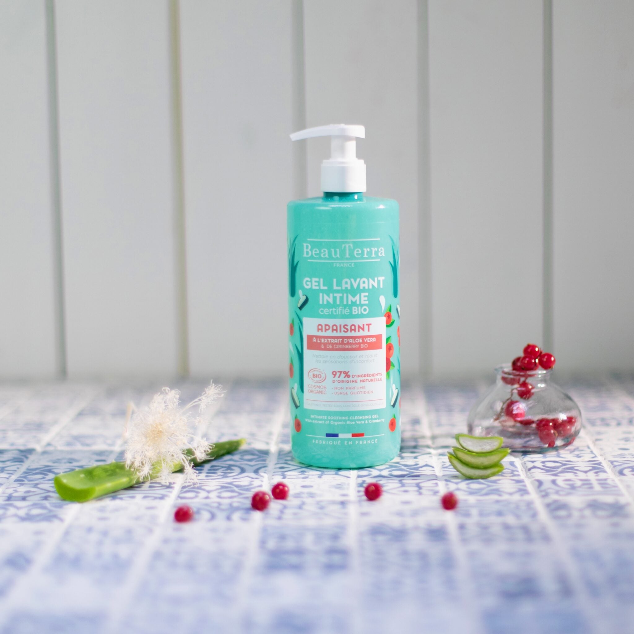 Beauterra BIO REMDĒJOŠAIS mazgāšanās gels intīmajai zonai 500ml