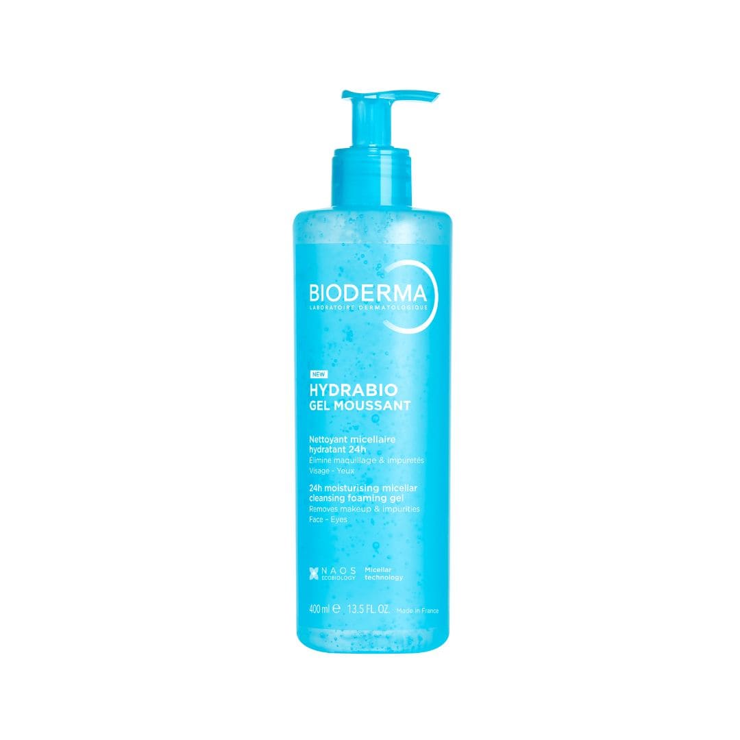BIODERMA Hydrabio Gel moussant putojošais micelārais gels 400 ml