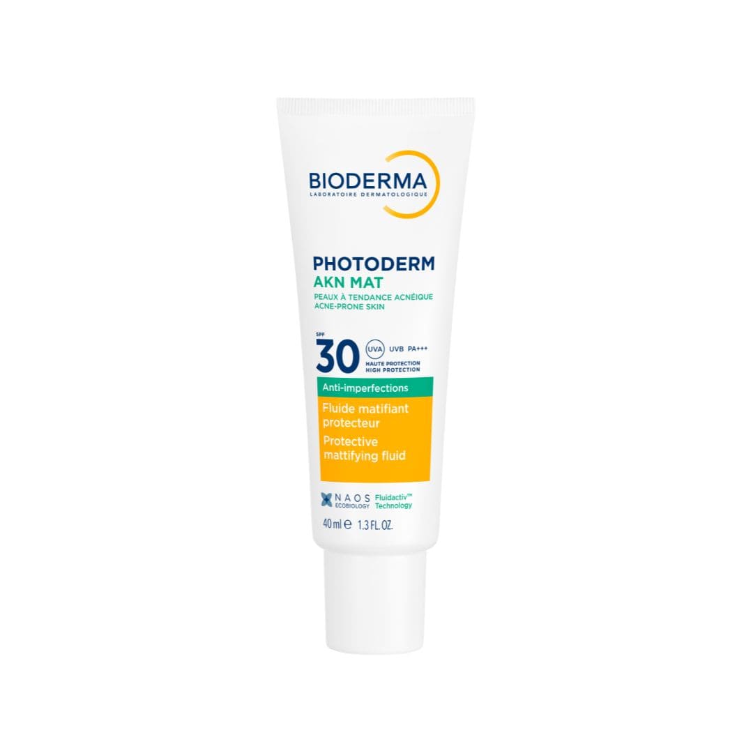 BIODERMA Photoderm AKN Mat SPF 30 saules aizsargfluīds 40 ml
