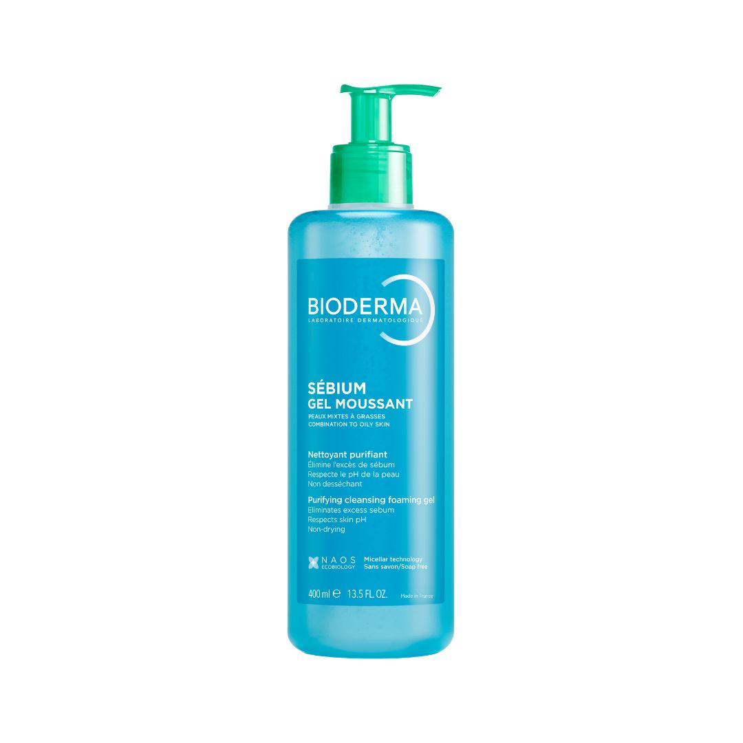 BIODERMA Sébium Gel moussant putojošs gels 400 ml