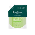 Beauterra PIPARMĒTRU-CITRONU MARSEĻAS ŠĶIDRĀS ZIEPES ECO-REFILL 900ml