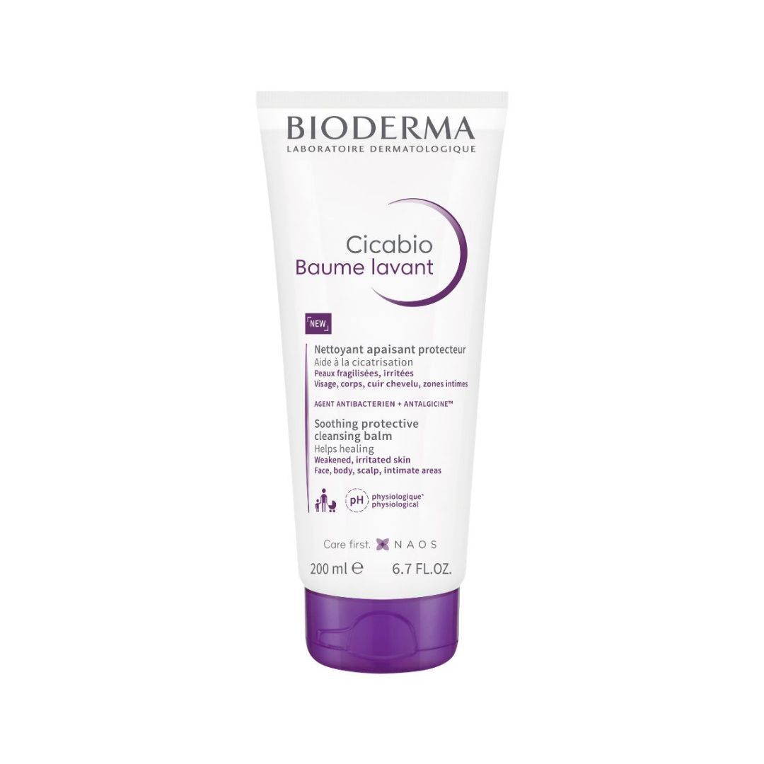 BIODERMA Cicabio Baume lavant attīrošs balzams 200 ml