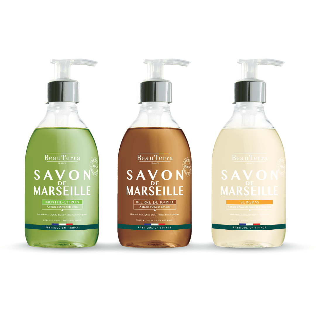 BeauTerra Marseļas ziepju ASORTI "SPĒKA MIGLA"