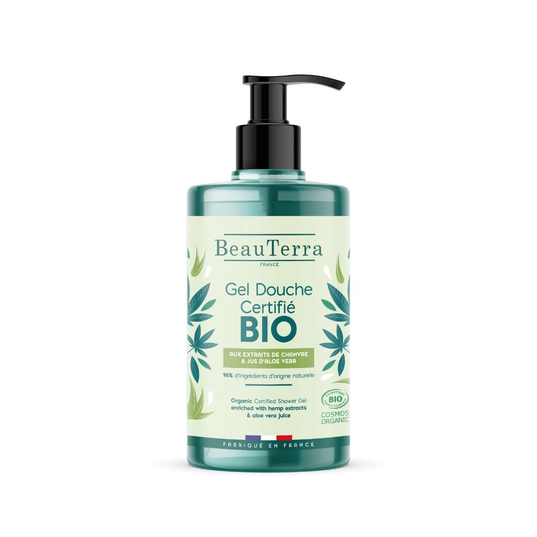 Beauterra BIO DUŠAS GELS ar kaņepju un alvejas ekstraktu 750ml
