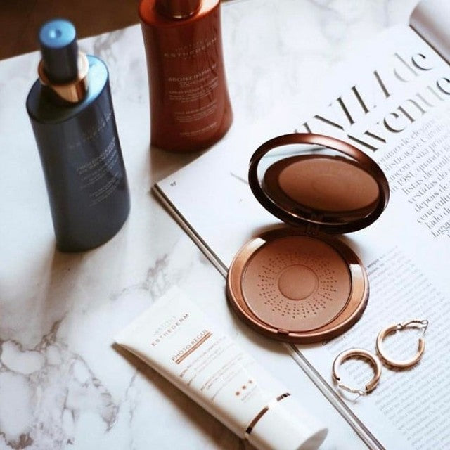 Institut Esthederm Mirdzuma pūderis aizsardzībai no saules 15 gr