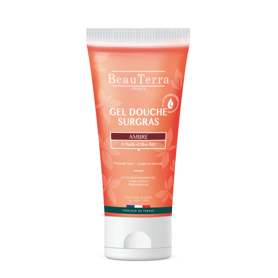 Beauterra AMBER SEVIŠĶI BAGĀTĪGS DUŠAS GELS, ar bio olīveļļu