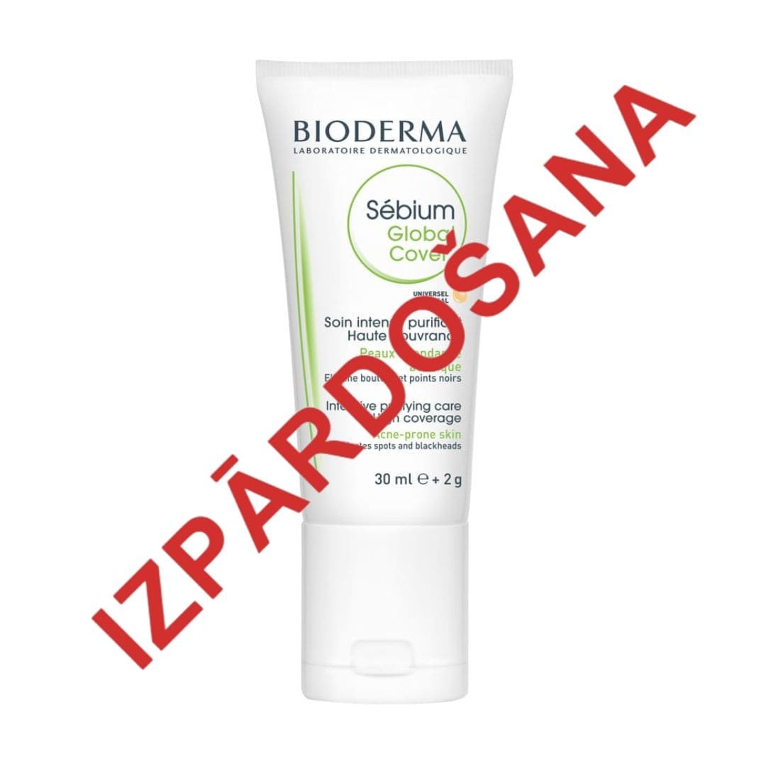 BIODERMA Sebium Global Cover tonēts fluīds 30 ml