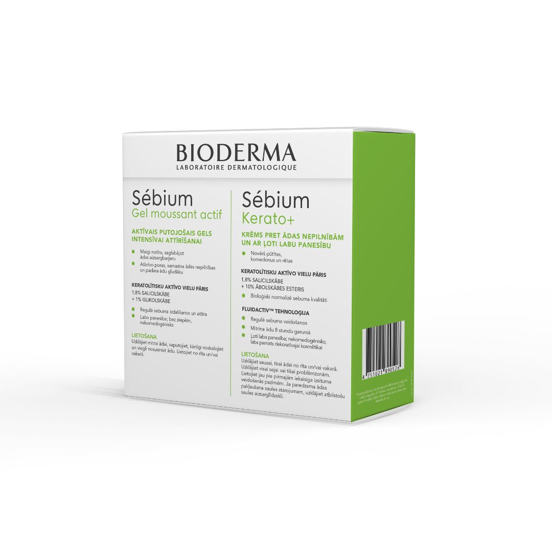 BIODERMA Sebium komplekts ādai ar noslieci uz piņņu veidošanos