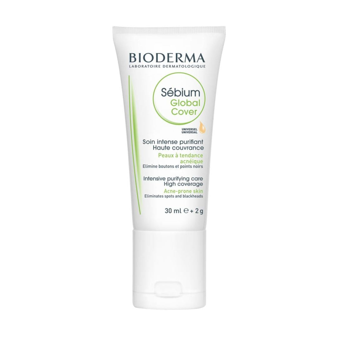 BIODERMA Sebium Global Cover tonēts fluīds 30 ml