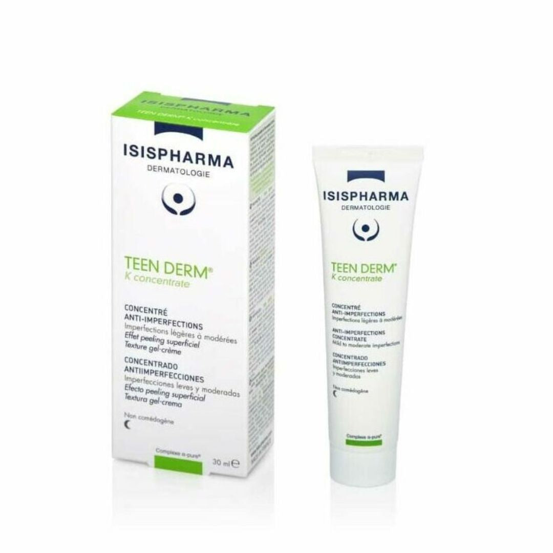 ISISPHARMA TEEN DERM K concentrate koncentrāts komedoniem 30ml