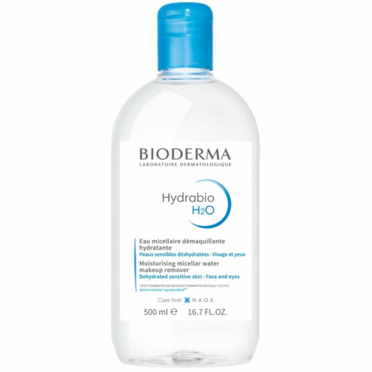 BIODERMA Hydrabio H2O attīrošais ūdens 500 ml