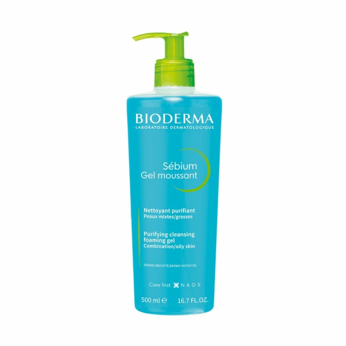 BIODERMA Sebium Gel moussant putojošais gels 500 ml