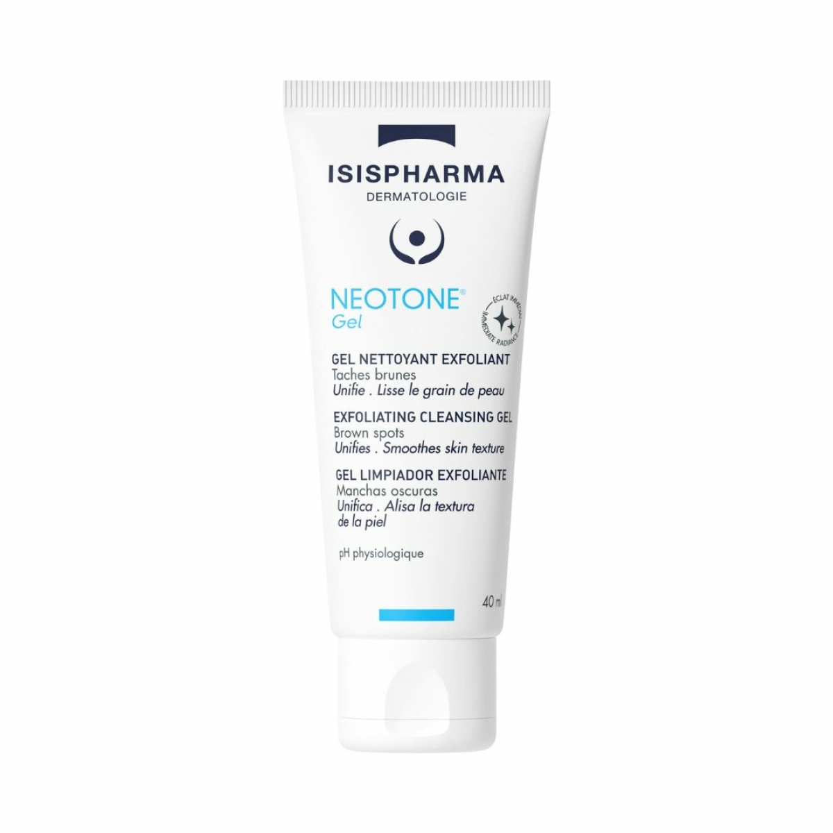 ISISPHARMA NEOTONE Gel attīrošs eksfoliācijas gels 40ml