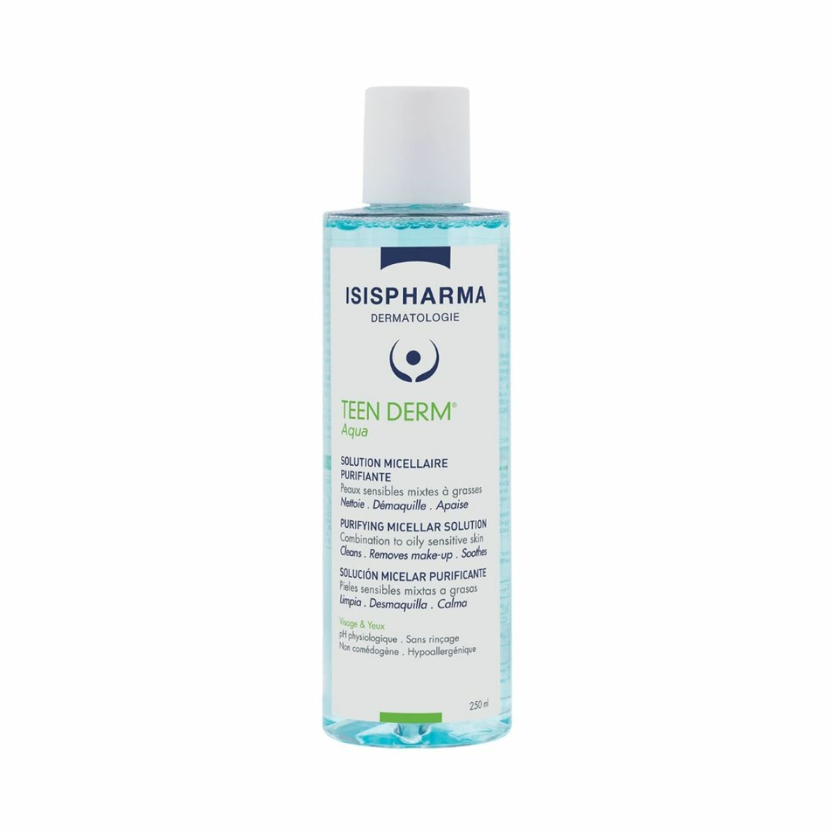 ISISPHARMA TEEN DERM Aqua micelārais ūdens 250ml