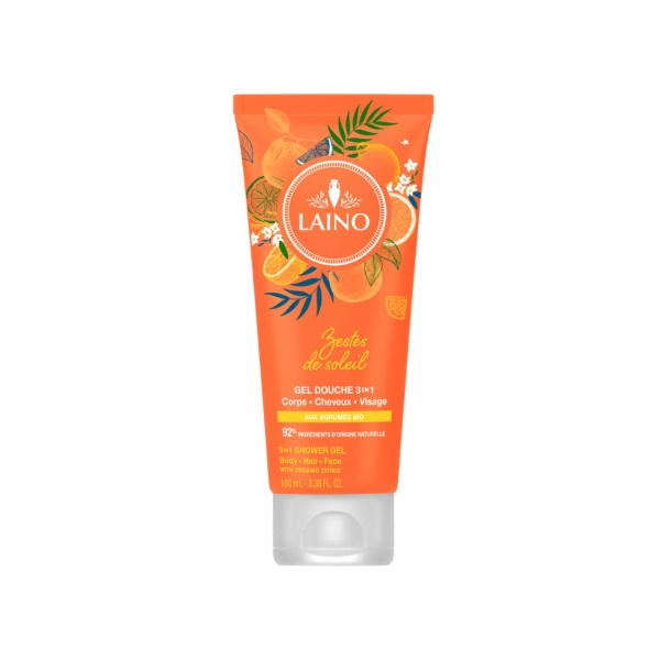 LAINO dušas šampūns 3in1 ar BIO citrusaugļu ekstraktu