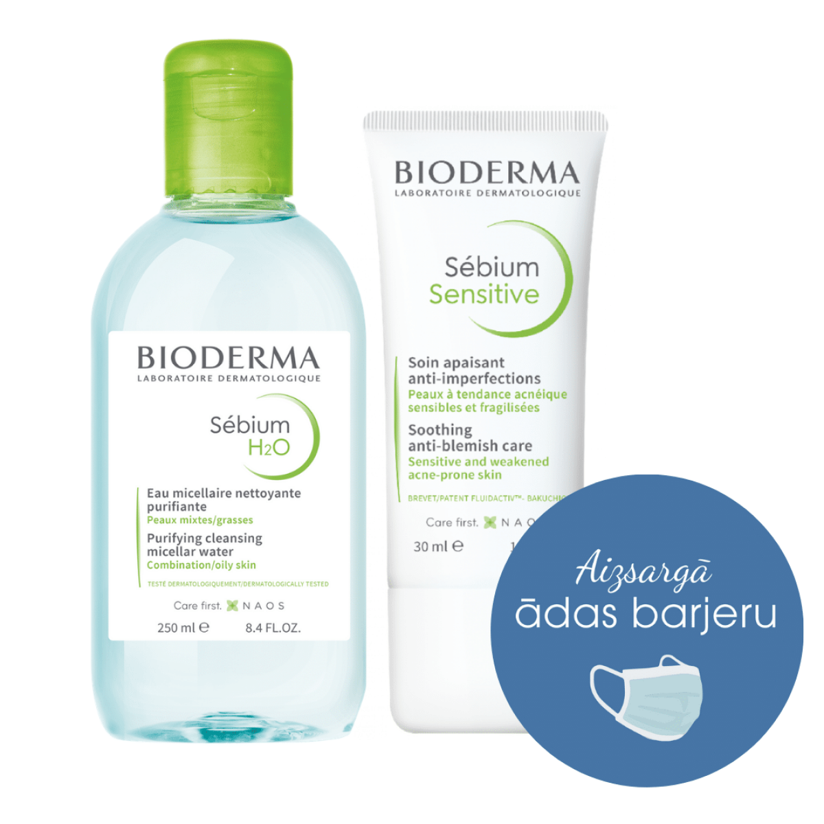 BIODERMA  Sebium набор, защищающий кожу