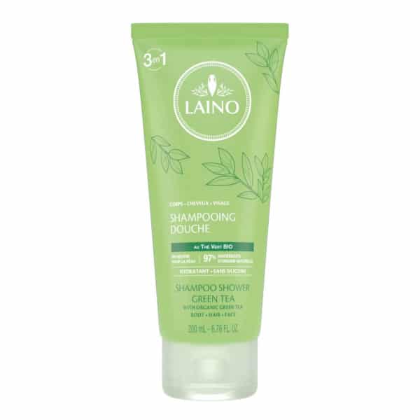 LAINO Zaļās tējas dušas šampūns 200ml